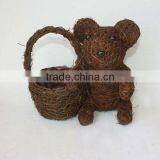 Bear Animal Flower Basket thumbnail-1