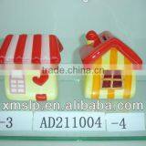 Ceramic House Shape Coin Bank thumbnail-1
