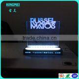 KM-FP27 Wall Hang Acrylic Sign Plate,Perspex Led Sign,Lucite Banner Stand thumbnail-4