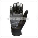 TPR Impact Protective Slicone Anti Slip Neoprene Anti Vibration Mechanical Working Gloves thumbnail-3