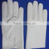White Leather Gloves thumbnail-4