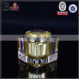 Crystal China Cosmetic Jar With Diamond Lid thumbnail-2