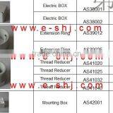 Australia Standards PVC Electric BOX, Extension Ring, Mounting Box, AS/NZ 2053 thumbnail-1