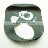 16076 Food Grade Cute Baby Pouchs,Waterproof Promotinal Gift Nice Silicone Baby Bibs,Kids Silicone Bellyband thumbnail-4