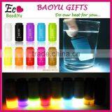 2015 Hot Cheap Aluminium Alloy Customized Rechargeable Mini Logo Led Flashlight thumbnail-1