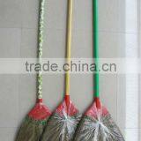 Chinese Natural Grass Short Handle Broom thumbnail-3