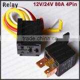 High Quality Refrigerator Compressor Relay 12v 80a 4pin Timer Replay thumbnail-5