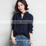 2017 Latest Fashion Design Women Casual Shirt Blouse Women Summer thumbnail-3