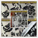 New Arrival Slub Jacquard Knitted Fabric Italian Jacquard Weaving Machine Chenille Jacquard Curtain Fabric thumbnail-1