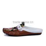 Brand Fashion Leather Peas Shoes Casual Loafers for Men, Adults Casual Shoes Slippers Have Sample for Male Made in Jinjiang thumbnail-1