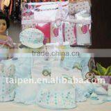 100% Polyester Lovely Wholesael Newborn Baby Clothing 10 Pcs Gift Sets thumbnail-1