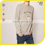 2017 French Terry Comfort Color Custom Wholesale Crewneck Pullover no Hood Sweatshirt thumbnail-1