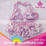 New Arrival Lovebaby Lavender Damask Swimming Children Bathers With Bowknot thumbnail-1