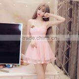 Z&M Women's 2017 Raw Silk Evening Dress Sexy Night Dress Models Shirt Dress thumbnail-4