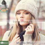 Women's Hat Winter Custom Design, 100% Merino Wool Fashion Hat thumbnail-2