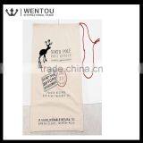 Wholesale Christmas Canvas Santa Sack With Red Drawstring thumbnail-5