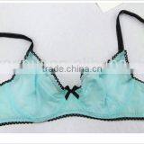 Hot Selling Sexy Sheer Soft Comfortable Women Bra thumbnail-1