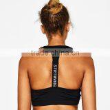 New Technical Top With Slogan Women's Black Racerback Sports Tank Tops thumbnail-3