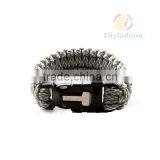 Survival Supplies Jewelry Handmade Colorful Bracelet Paracord for Campus PC6016-5 thumbnail-3