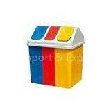 Colorful Plastic Outdoor Classified Rubbish Waste Bin With Large Capacity HA-15102 thumbnail-1
