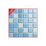 Hot Sale 25x25mm Variable Ceramic Swimming Pool Tile​​, Crackle Ceramic Mosaic, Swimming Pool Tile JS25001H thumbnail-2
