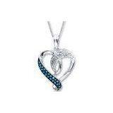Valentine\'s Day Fashion Jewelry Necklaces The Diamond Heart Shape Necklace