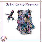 Infants & Toddlers Clothing Cotton Knitted Hooded Baby Girl Pom Pom Romper BR008 thumbnail-1