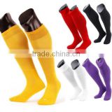 men pure color long over knee football basketball athletic soccer sport socks