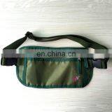 RFID Dark Green Ripstop Nylon Two Buckle Undercover Waist Stash thumbnail-1