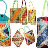 Indian Sari Work Hand Bags thumbnail-1