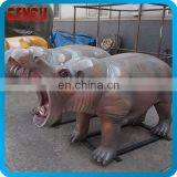 Artificial High Simulation Fiberglass Animals For Theme Park