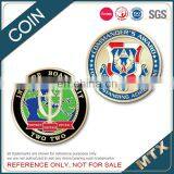 Copper Stamped Soft Enamel Souvenir Coin With Diamond Cut Edge Manufacturer thumbnail-2