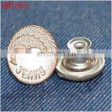 New Fashion Metal Round Fasteners for Jeans