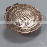 Custom American Style Hat Clip in Die Cast Process and Shiny Copper Plating thumbnail-4