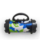 Cylinder Bluetooth Speaker Outdoor Portable Wireless Card Flashlight Cannon Speaker thumbnail-3