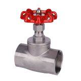 Stainless Steel Body Straight-through & Dc Color Gold & Brass Bronzed-red Stopcock Valve