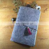 2019 New Trend Customized Felt Diary Cover Notebook thumbnail-4