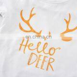 2018 Hot Sales Girls Summer Clothes Cartoon Set T Shirt+Shorts Outfits Set+Headband Suit thumbnail-4