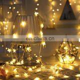 Waterproof Clear LED Star String Lights USB Christmas Holiday White Star Shape String Lights thumbnail-2