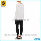 2016 Customized Wholesale Print T Shirt Fashion Casual Lady T Shirt thumbnail-3