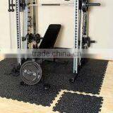 Interlocking Rubber Floorings Tiles for Fitness Gyms Room thumbnail-1