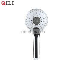 QL-LD010AT-SM Temperature Display and Control Led Rain Shower Head