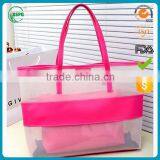 Promotioal Beautiful Pvc Button Closure Bag / Fashion Lady Bags thumbnail-3