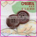 High Standard 4 Holes Natural Corozo Buttons thumbnail-5