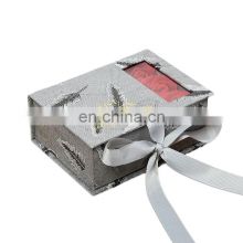 Grey preserved real rose eternal permanent red fresh-keeping rose dome gift  paper packaging box for thanksgiving christmas