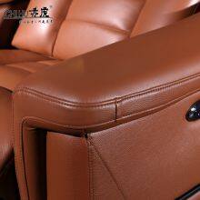 High End VIP Home Cinema Sofa Chair Electric Recliner Armchair Private Theater Furniture Power Modern Recliners Sofa thumbnail-3