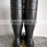 Black Pvc Safety Boots CE EN ISO20345 S5 thumbnail-3
