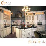 Modern Solid Wood Cabinet Kitchen With Island - Modular Kitchen Cabinet thumbnail-1