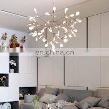 Chandelier Stylish Tree Branch Chandelier Sputnik Firefly Adjustable Indoor Hanging LED Ceiling Light thumbnail-2