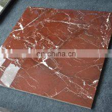 Cheap Colored Glazed for Home Vitrified Tiles Red Colour Floor Marble Tile thumbnail-3